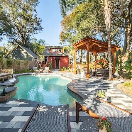 Unique Studio W Pool Spa & Gardens Near Downtown ジャクソンビル エクステリア 写真